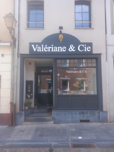 Devanture d'une fleuriste