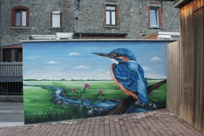 Trompe-l'œil différent d'une fresque