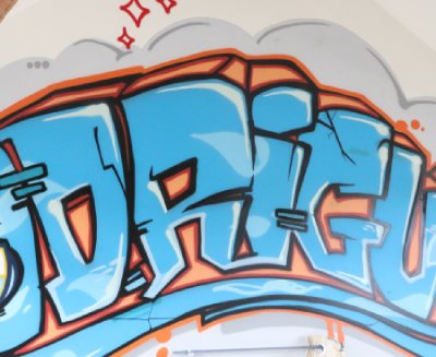 Graffiti professionnel pour une chambre d'ado