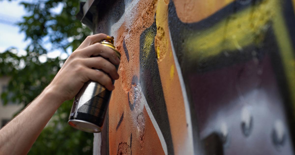 Bâches de protection pour travaux de peinture et graffiti