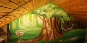Des idées concrètes pour les fresques murales de chambres d’enfants