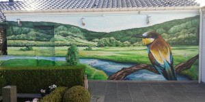Fresque murale animaux pour professionnels Bruxelles-Wallonie