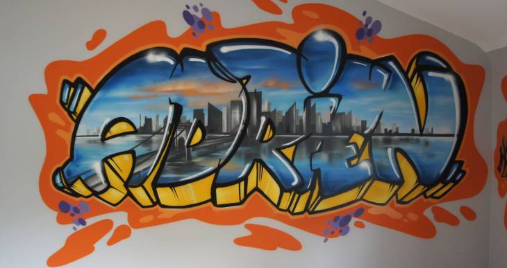 graffiti deco new york paint