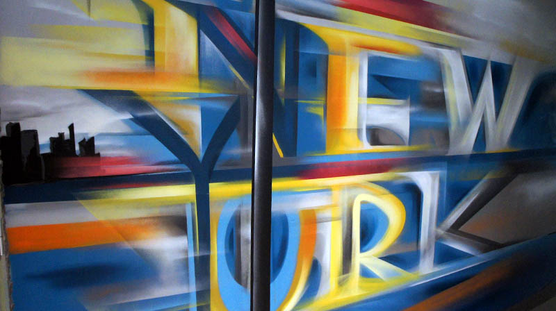 street art deco interieur new york